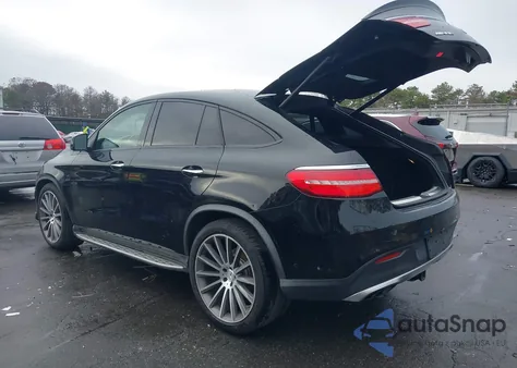 2017 Mercedes-Benz Amg Gle 43 Coupe 4Matic z USA, uszkodzony, nr VIN 4JGED6EB8HA052355